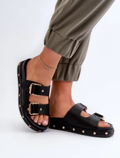 Dámské sandály na platformě Big Star NN27402 černé