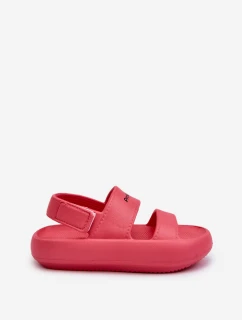 Lehké Pěnové Sandály Na Suchý Zip ProWater PRO-24-05-02K Růžové