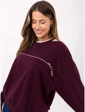 Mikina RV BL A940.60 bordó