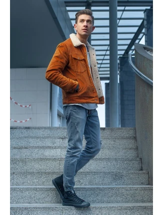 Pánské klasické vysoké tenisky BIG STAR FF174550  Černé