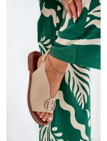 Ploché elegantní sandály s ozdobou béžové Iseliria Ploché elegantní sandály s ozdobou béžové Iseliria