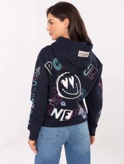 Mikina D10608BC02743C tmavě modrá