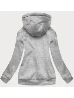 Šedá dámská tepláková mikina (W02-2)
