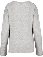 Kariban K 471 Dámská oversize mikina 20.K471 light grey heather Kariban K 471 Dámská oversize mikina 20.K471 light grey heather