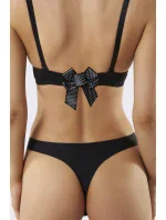 Julimex BA-19 mašle na zapínání 3 řady barva:polka-dot Julimex BA-19 mašle na zapínání 3 řady barva:polka-dot