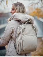 Dámský batoh na kočárek Engelis Vuch Vela Beige