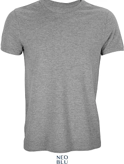 NEOBLU Loris Unisex piqué tričko 24.3775 grey melange