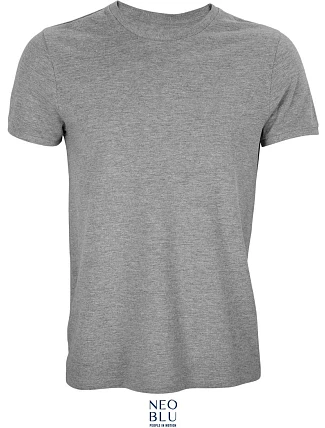 NEOBLU Loris Unisex piqué tričko 24.3775 grey melange NEOBLU Loris Unisex piqué tričko 24.3775 grey melange