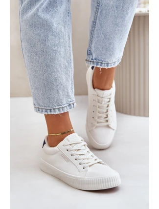 Zateplené Dámské Tenisky Big Star OO274A460 Bílé