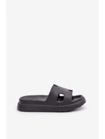 Pěnové Pantofle S Výřezy Černé Neladith Pěnové Pantofle S Výřezy Černé Neladith