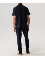 Atlantic BNMP-002 pyžamo kr/r S-2XL pánské pyžamo na zip Atlantic BNMP-002 pyžamo kr/r S-2XL pánské pyžamo na zip