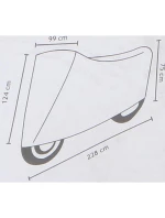 Kryt motoru 228x124/75x99CM DUNLOP Kryt motoru 228x124/75x99CM DUNLOP