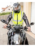Korntex KXMOTO – Schleiz Bezpečnostní vesta pro motocyklisty 76.MOTO yellow