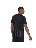 Pánské tričko Striped 21 JSY GN7625 Černá s šedou - Adidas