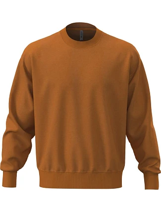 Next Level Apparel N 9007 Těžká oversize unisex mikina 08.9007 clay