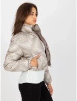 Dámská bunda NM KR P22 6631 98P tmavě lila Dámská bunda NM KR P22 6631 98P tmavě lila