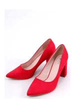 Dámské lodičky na sloupkovém podpatku NF-76P červená - Seastar Dámské lodičky na sloupkovém podpatku NF-76P červená - Seastar