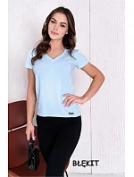 Dámské tričko Serek s krátkým rukávem hnědé - Off Pink