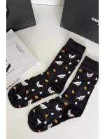Pánské ponožky Slepice a kuřata 0125.143