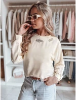 Dámská halenka s dlouhým rukávem Buttercotch CRYSTALIA light beige FashionStreet RY2767 Dámská halenka s dlouhým rukávem Buttercotch CRYSTALIA light beige FashionStreet RY2767