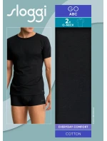 sloggi men GO ABC 2.0 O-Neck 2P - BLACK - SLOGGI BLACK - SLOGGI