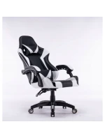 OTOČNÁ HERNÍ ŽIDLE REMUS BÍLÁ OTOČNÁ HERNÍ ŽIDLE REMUS BÍLÁ