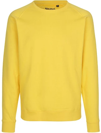 Neutral O 63001 Unisex raglánová mikina z bio bavlny 77.6301 yellow Neutral O 63001 Unisex raglánová mikina z bio bavlny 77.6301 yellow