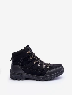 Mužské zimní turistické boty černé Cowder