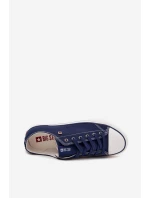 Pánské Nízké Tenisky Materiálové Big Star DD174503 Tmavě Modré