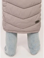 Kabát D51160XB44540A1 tmavě lila