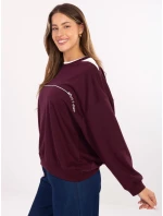 Mikina RV BL A940.60 bordó