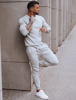 FashionStreet pánské světle šedé tepláky AX0738