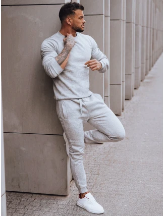 FashionStreet pánské světle šedé tepláky AX0738