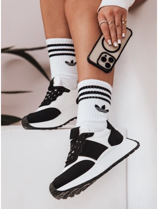 Dámské tenisky s plochou podrážkou NEWSTREET black FashionStreet ZY0587