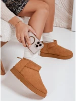 Dámské sněhule na platformě camel FashionStreet ZY1074