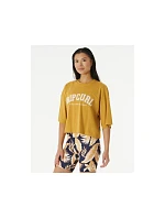 RIP CURL Seacell Crop Heritage Tee žlutá