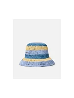 Dámský klobouk RIP CURL Crochet Bucket Hat, modrý Dámský klobouk RIP CURL Crochet Bucket Hat, modrý