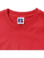 Russell Athletic 180B Dětské tričko z těžké bavlny "Authentic" 10.180B bright red