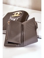 Dámská Peněženka Z Eko Kůže Šedá Kalinessa