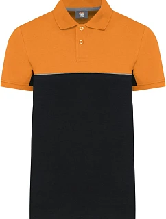 WK WK 210 Pracovní piqué polo 20.W210 black/orange