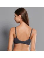 Fleur soft podprsenka s pěnovou výztuží 5654 antracit - RosaFaia Fleur soft podprsenka s pěnovou výztuží 5654 antracit - RosaFaia