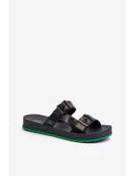 Dámské Sandály Na Ploché Podrážce ZAXY LL285073 Černé