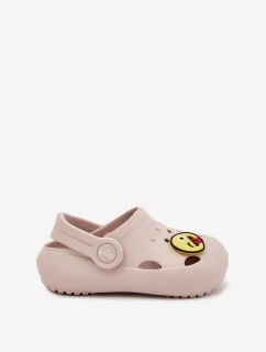 Dětské Pěnové Pantofle S Potiskem Béžové LEMIGOSE 880