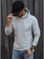 Pánská šedá mikina FashionStreet BX5471