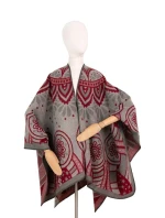 Pončo Art Of Polo 23447 Paisley Winter