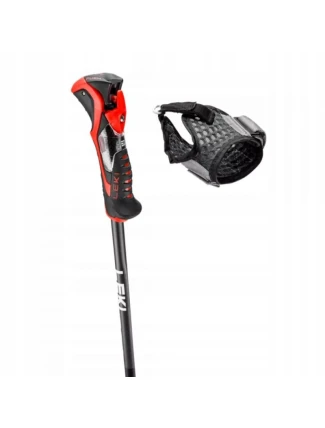 LEKI 3D AIRFOIL černá/červená 120 LEKI 3D AIRFOIL černá/červená 120