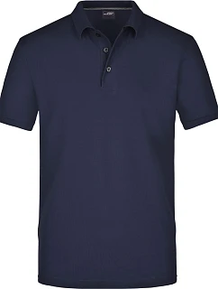 Daiber JN 708 Pánské pima piqué polo 02.0708 navy
