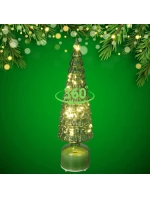 VÁNOČNÍ STROMEK ZELENÝ VEDL 13 KORUN TEPLÁ BÍLÁ 40CM