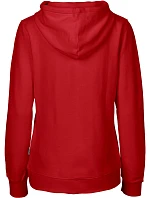Neutral O 83101 Dámská mikina s kapucí z bio bavlny 77.8311 red