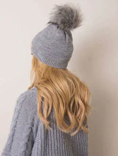 Dámská čepice.69 šedá